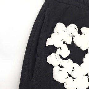 CALÇA DENIM TEARS THE COTTON WREATH BLACK