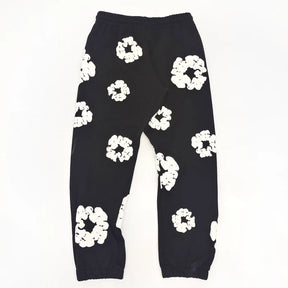 CALÇA DENIM TEARS THE COTTON WREATH BLACK