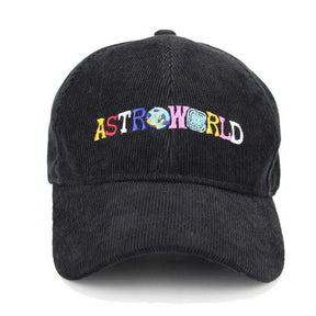 BONÉ STRAPBACK ASTROWORLD BLACK