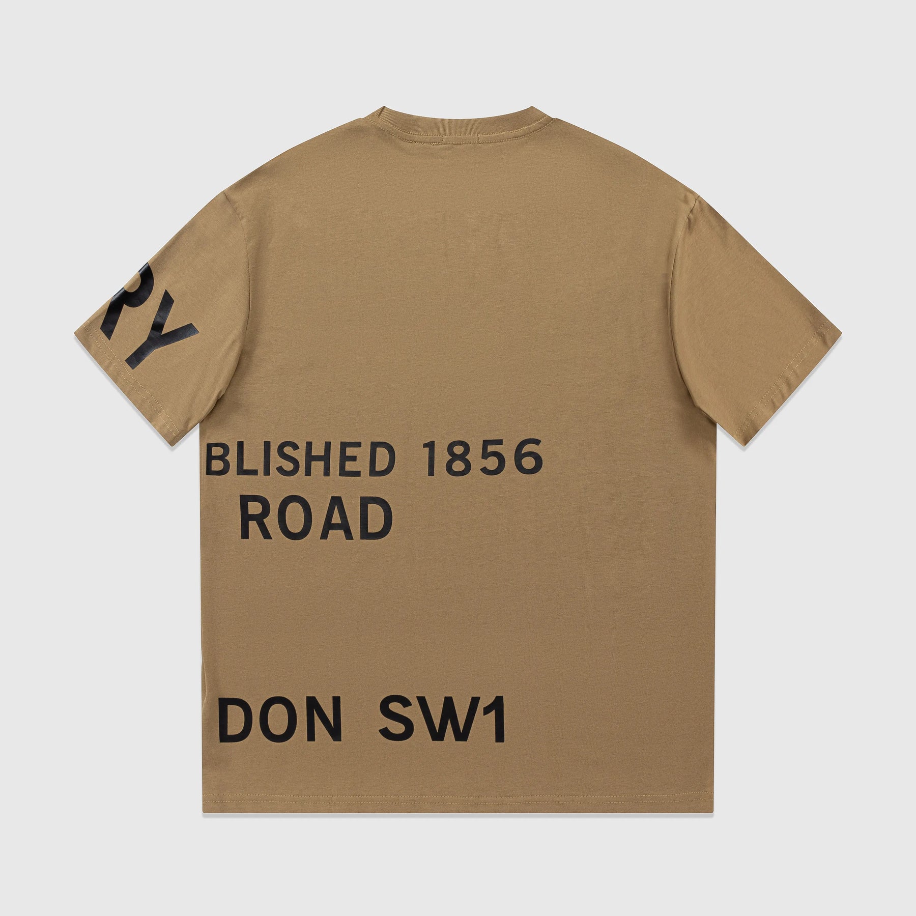 CAMISETA BURBERRY ESTAMPADA "BEIGE”