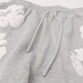 SHORTS DENIM TEARS THE COTTON WREATH GREY