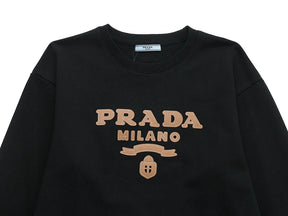 MOLETOM PRADA MILANO BLACK
