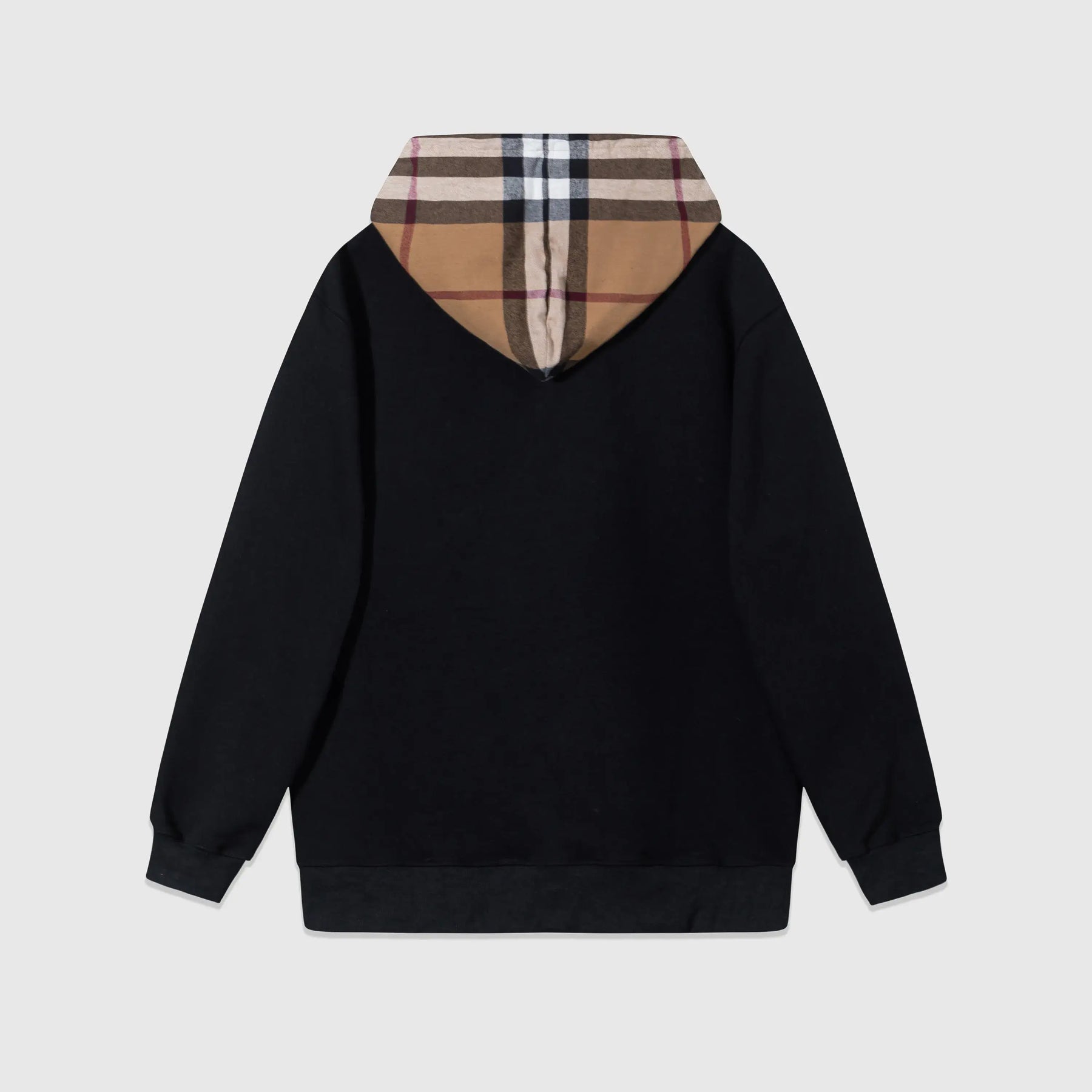 MOLETOM BURBERRY BLACK BASIC