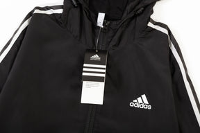 JAQUETA ADIDAS BLACK WITH HOOD SPORTSWEAR