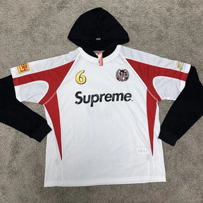 CONJUNTO SUPREME HOODED SOCCER “WHITE”