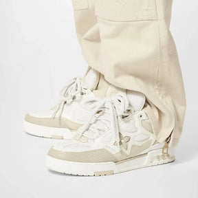 TÊNIS LOUIS VUITTON LV SKATE BEIGE