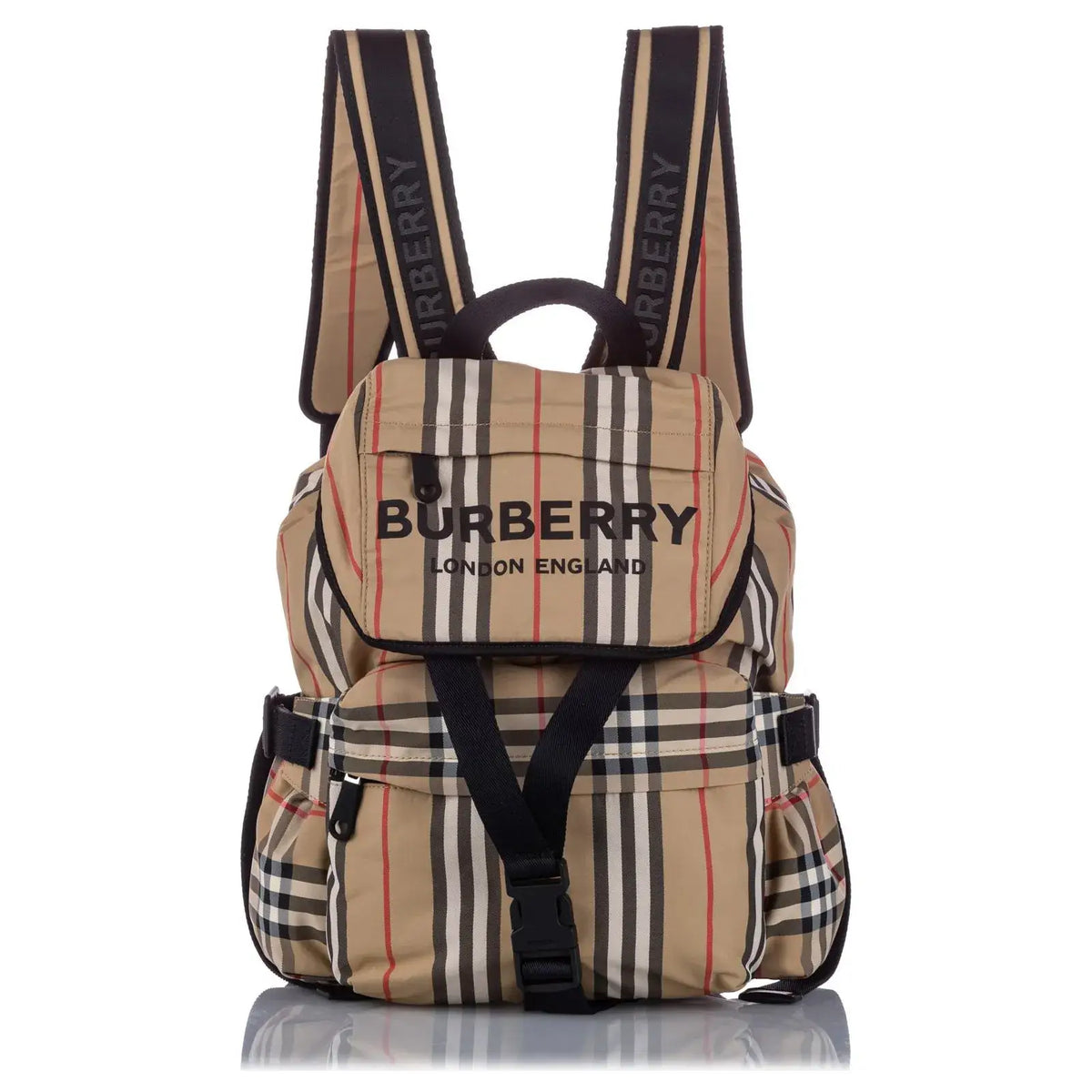 MOCHILA BURBERRY BROWN HOUSE CHECK