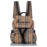 MOCHILA BURBERRY BROWN HOUSE CHECK