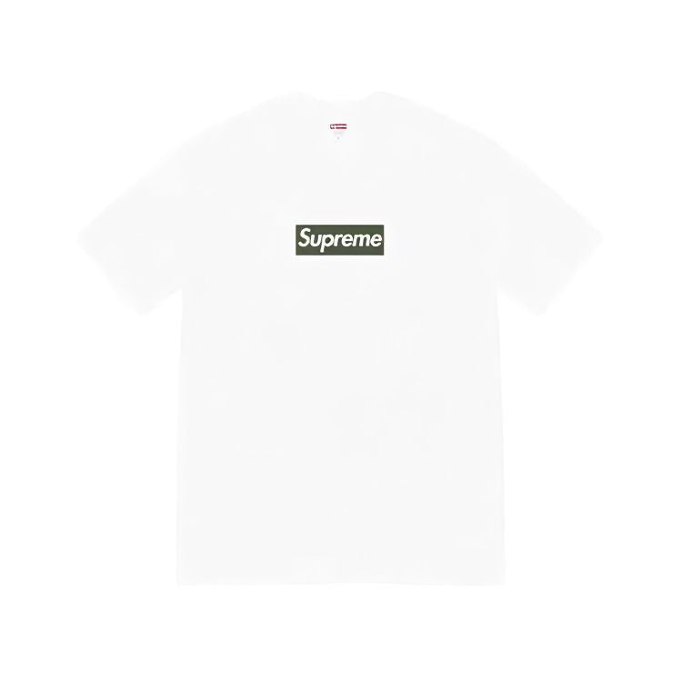 CAMISETA SUPREME LOGO BOX GREEN