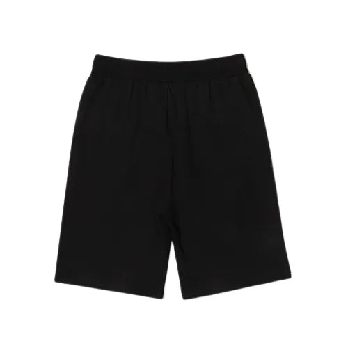 BERMUDA MONCLER BLACK LOGO