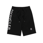 BERMUDA MONCLER BLACK LOGO