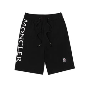 BERMUDA MONCLER BLACK LOGO