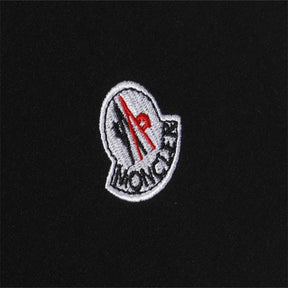 BERMUDA MONCLER BLACK LOGO