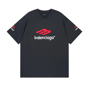CAMISETA BALENCIAGA LOGO EMBROIDERED "BLACK"
